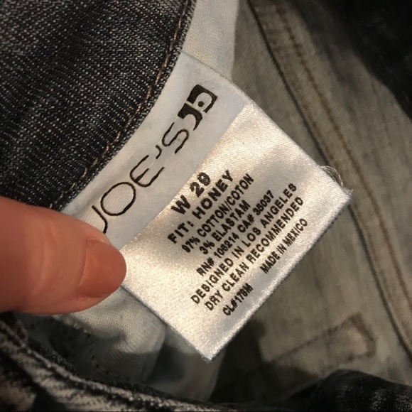 Joe’s Jeans Honey W 26 Wide Leg Fit - Picture 5 of 6